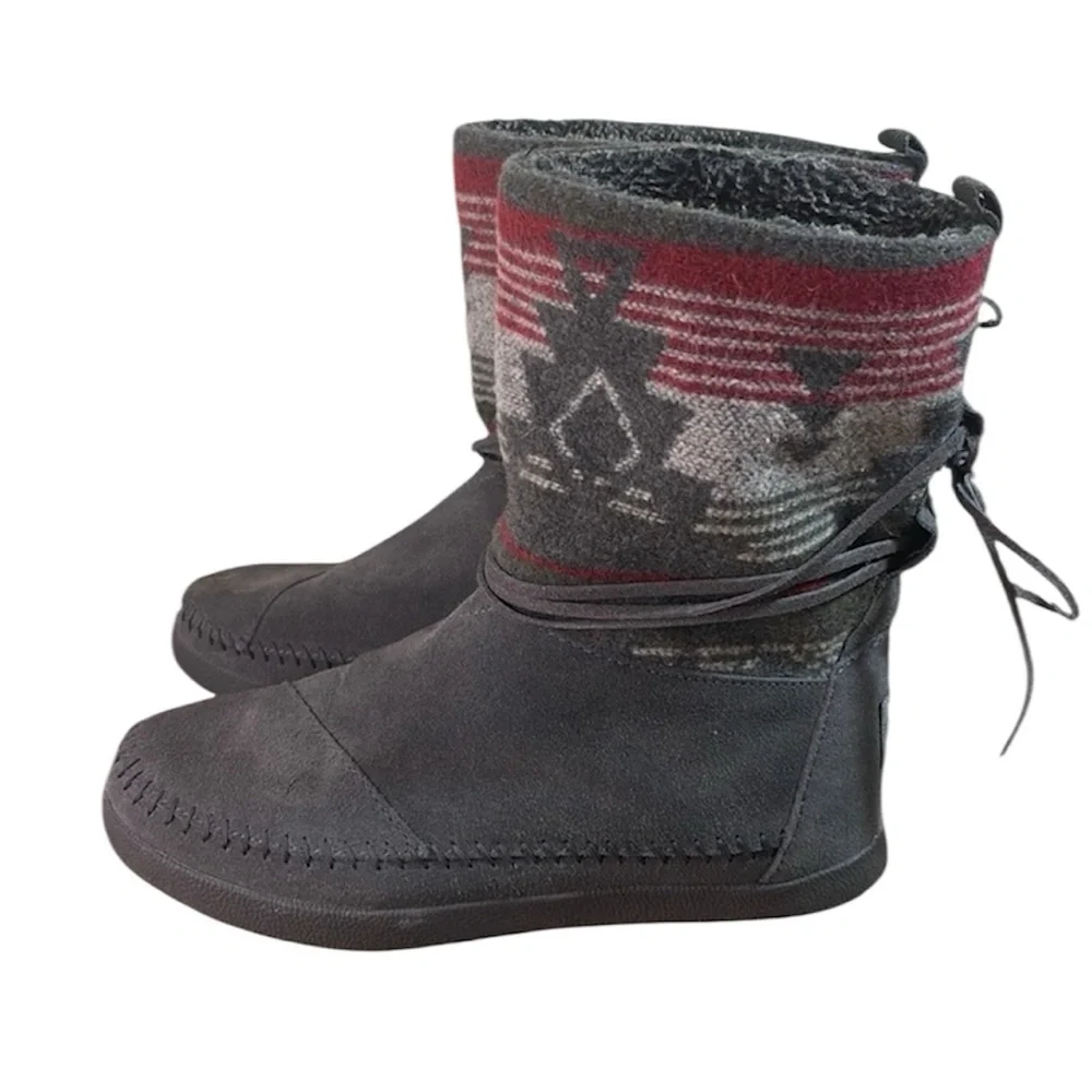 TOMS Nepal Women’s Boots Suede/Wool